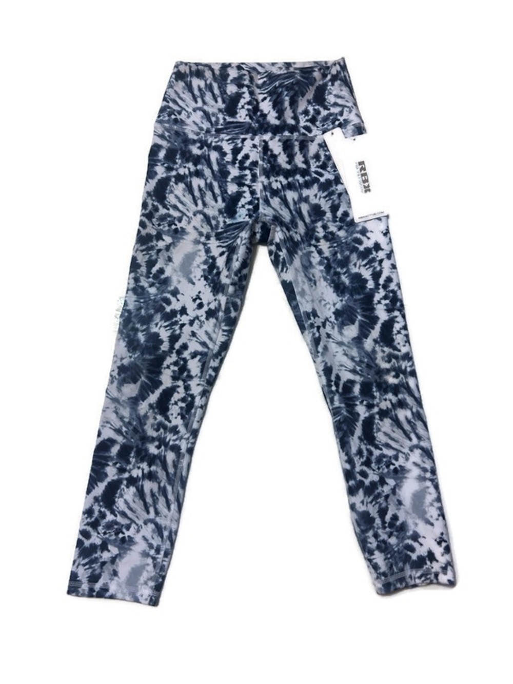 RBX Active Capri Length High-Waist Active Leggings Tie Dye Size Small NWT